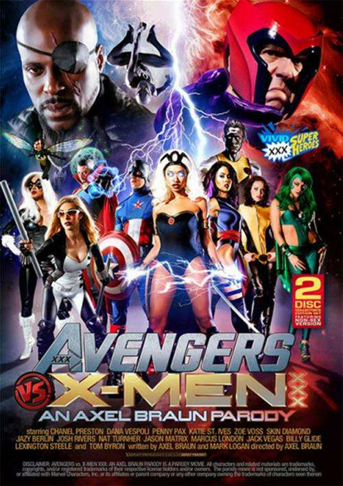 Watch full adult movie Avengers vs X-Men XXX Parody Porn